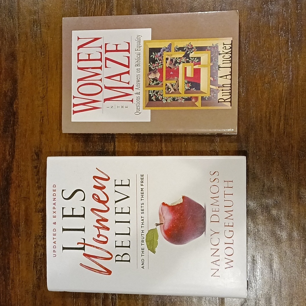 2 Books: Lies Women Beieve & the Truth That Sets Them Free | Women in the Maze